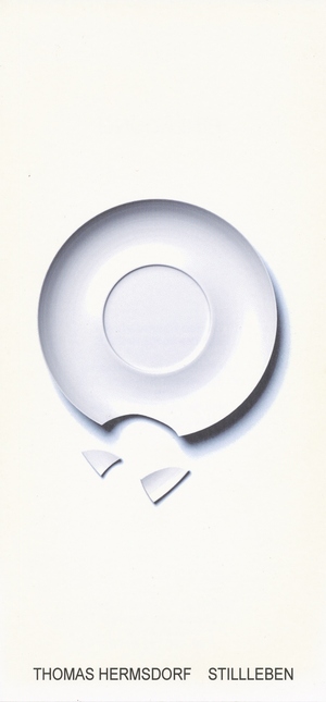 Bild der Einladung, Eine kaputte Untertasse